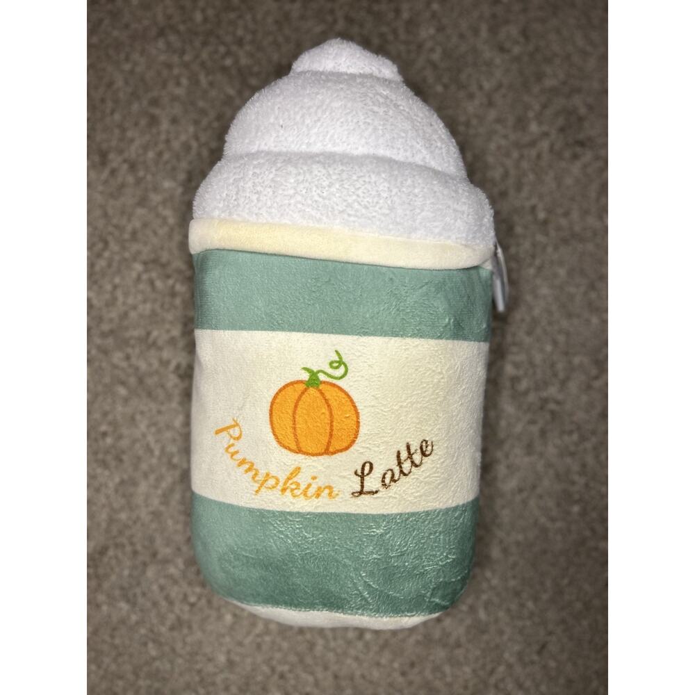 Seasonal Pumpkin Spice Latte Decorative Pillow